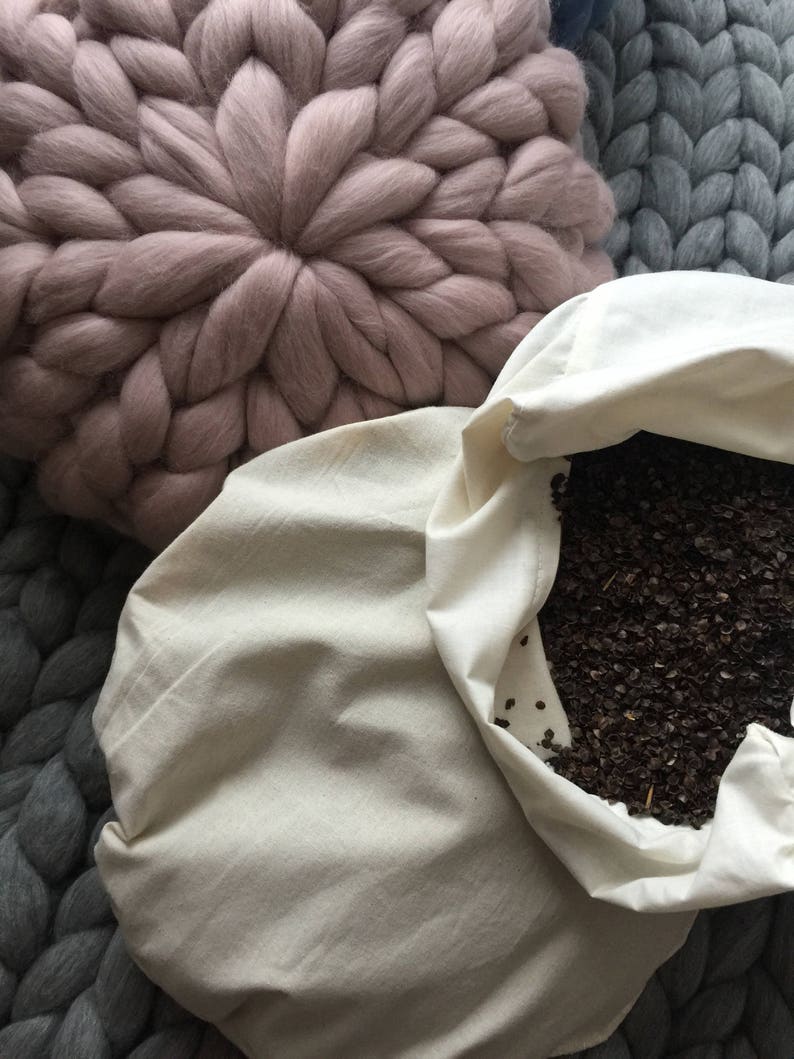 Chunky knit cushion Round pillow Round cushion Chunky Etsy