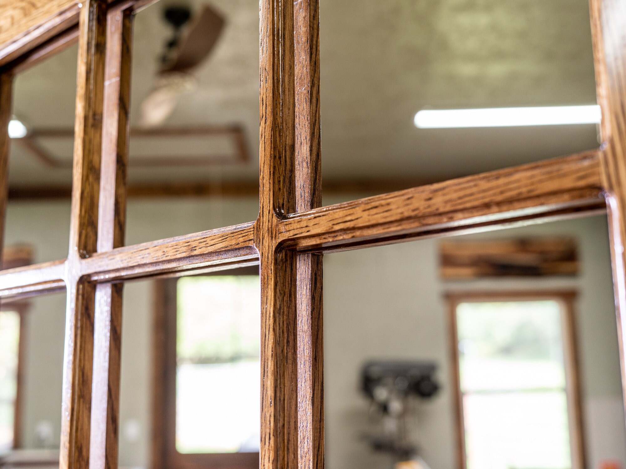 Solid Hardwood Front Door with Dentil Mold. Custom 1/4 Glass Etsy