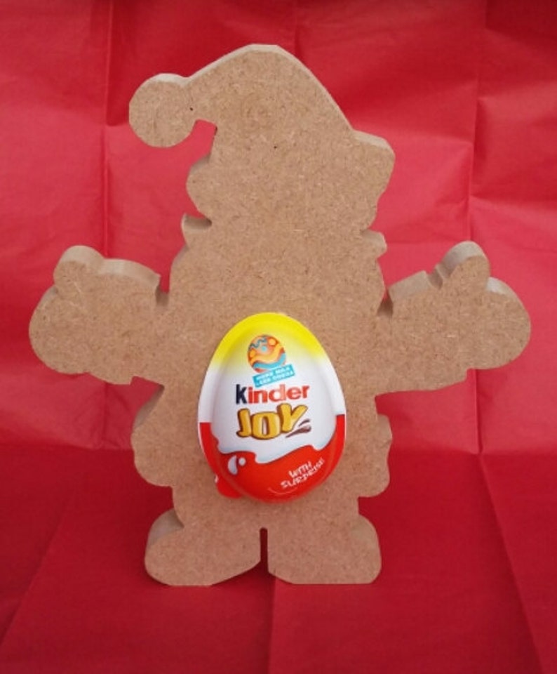 Dinosaur Freestanding MDF Kinder Egg Holder Easter Gift Blank craft Shape