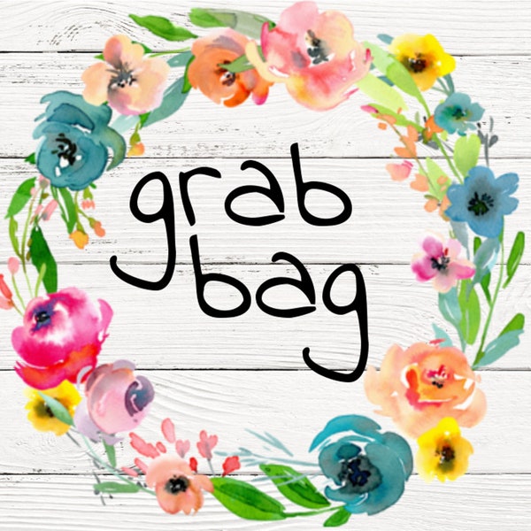 grab bag / planner sticker / erin condren / happy planner / personal size / hobonichi weeks /