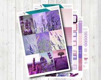 planner sticker kit für Happy Planner und vertikal standard Planner / weekly kit auch a la carte verfügbar / lavender