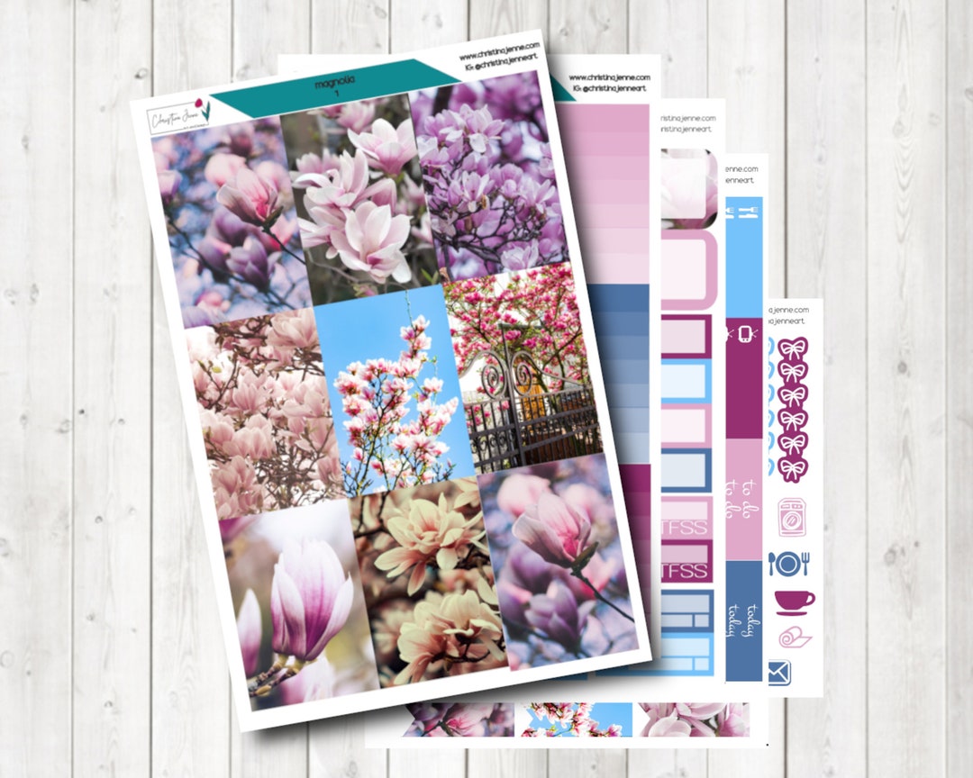 Planner Sticker Kit for Happy Planner and Erin Condren Vertikal ...