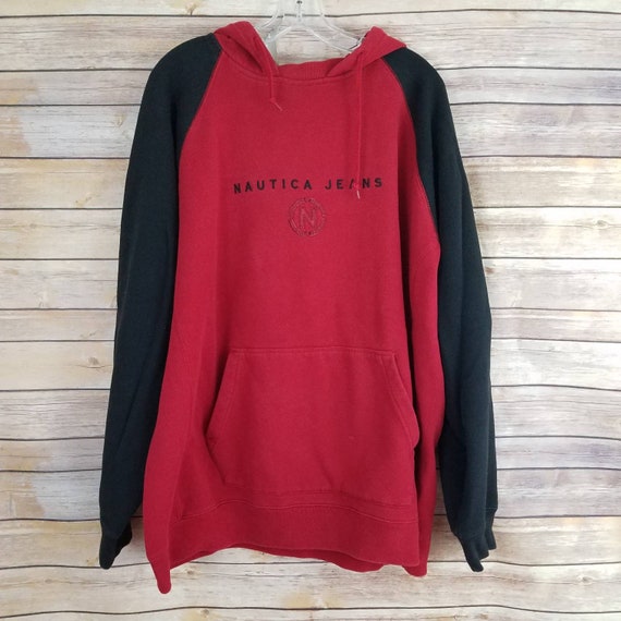 nautica black hoodie