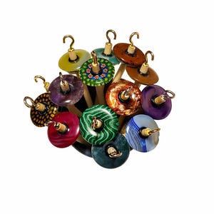 Mini Drop Spindle for Laceweight Yarn (.5-.65 oz)