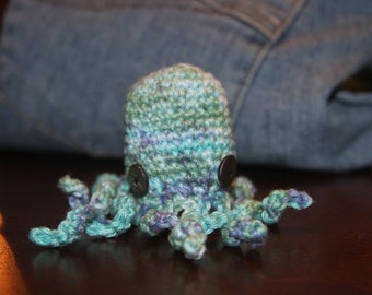 Crochet Octopus Finger Puppet Pattern (Basic)