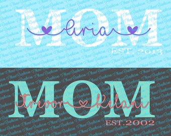 Free Free Mom Svg With Names 751 SVG PNG EPS DXF File
