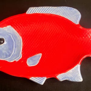 Vintage Ceramic fish plate