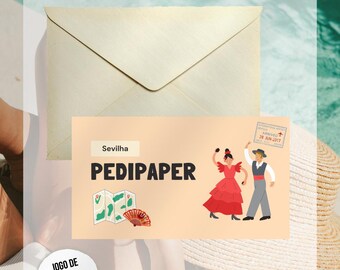 Jogo Despedida de Solteira Sevilha em Português || Pedipaper