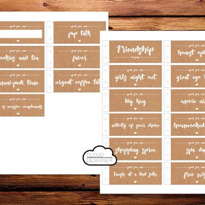 Friendship Coupon / Coupon Book / Best Friend Gift / PRINTABLE - Etsy