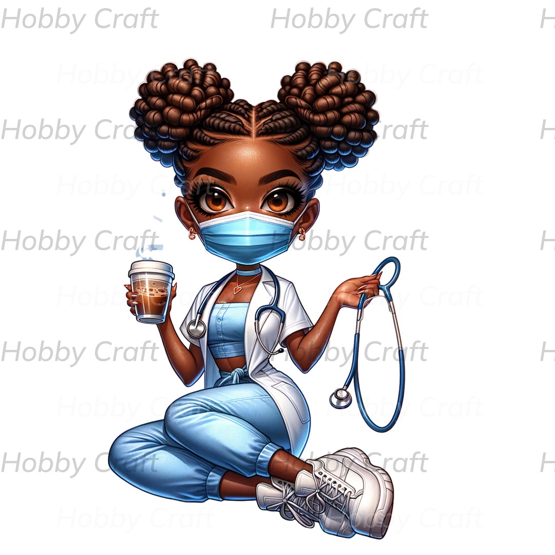 Chibi Cute Medical Professional Clipart - Instant Download Doctor and ...