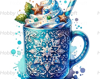 Paquete de imágenes prediseñadas de pan de jengibre navideño: Diseño de sublimación navideña (descarga digital)