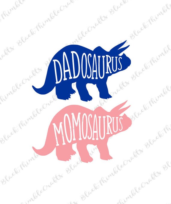 Download Momosaurus And Dadosaurus Svg Dinosaur Birthday Svg Birthday Etsy PSD Mockup Templates