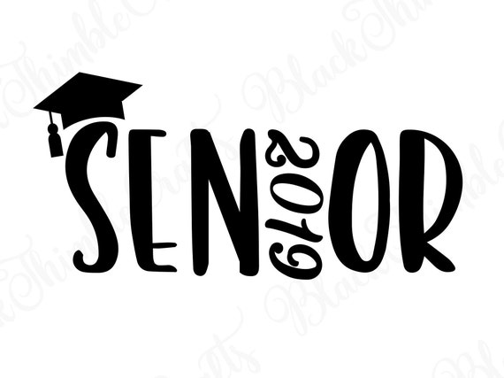 Download senior svg senior 2019 svg graduation svg college | Etsy