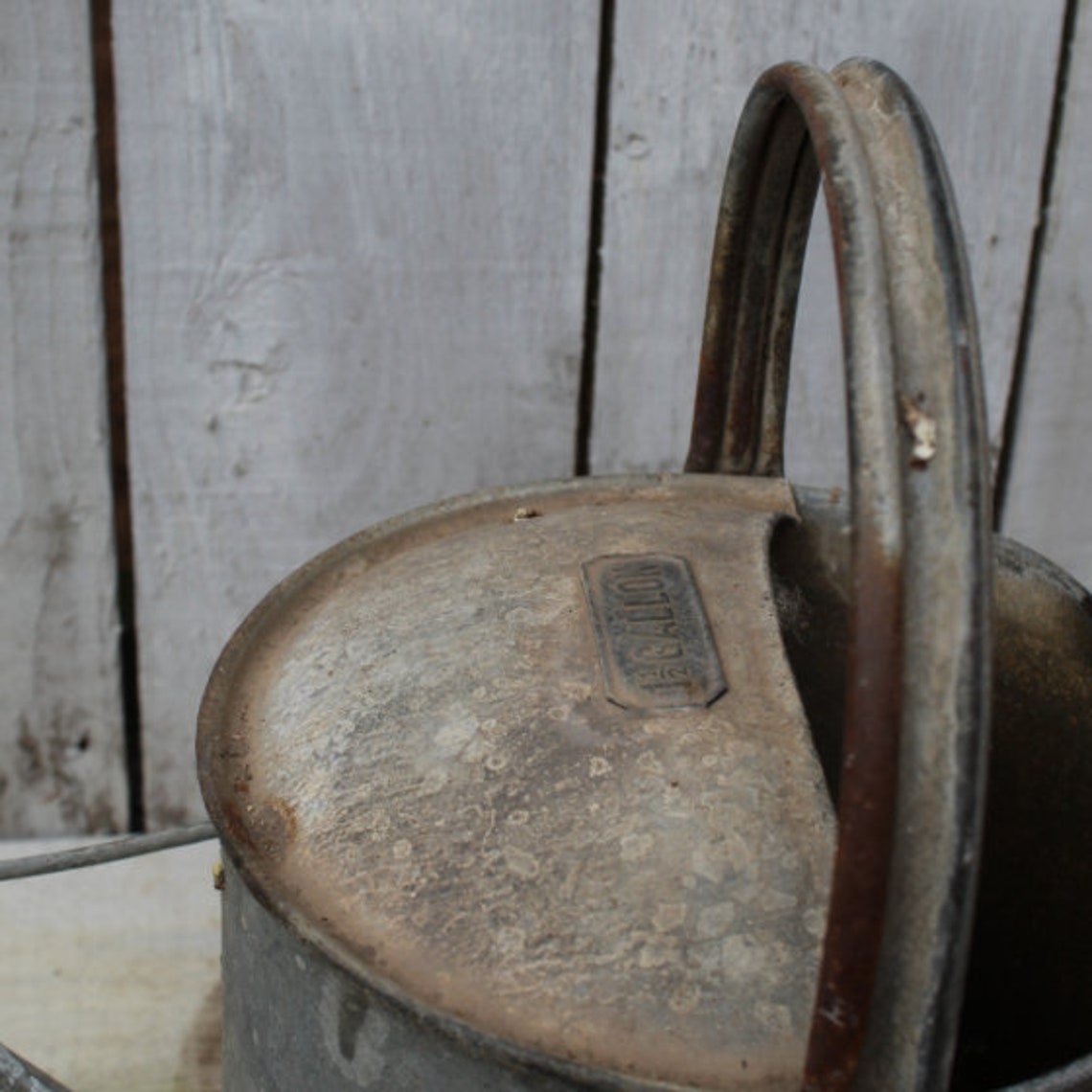 Vintage Watering Can Spout Detail Etsy