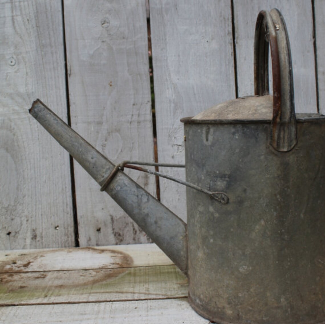 Vintage Watering Can Spout Detail Etsy