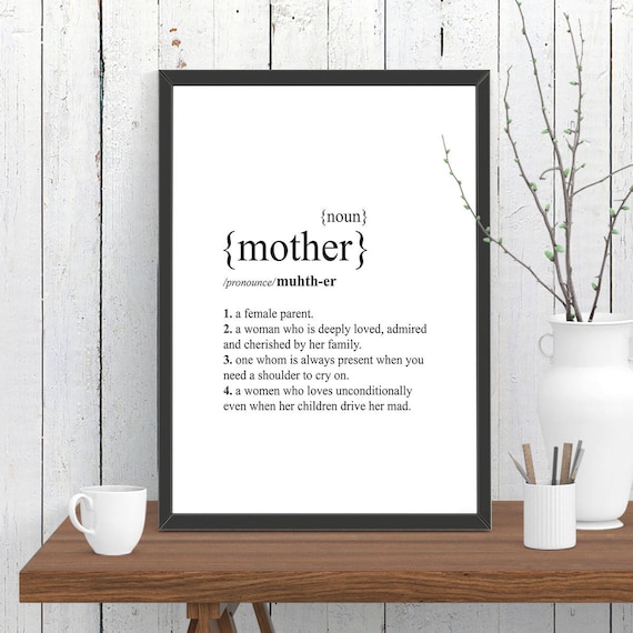 Personalised Home Dictionary Definition Quote Print Wall Art A4 A3 A2