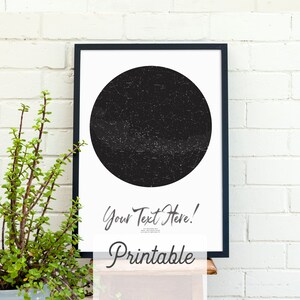 Mapa de estrelas personalizado para impressão, presente de casamento, pôster de estrela personalizado, dia dos namorados, mapa do céu noturno, constelação impressa, arte de parede, aniversário