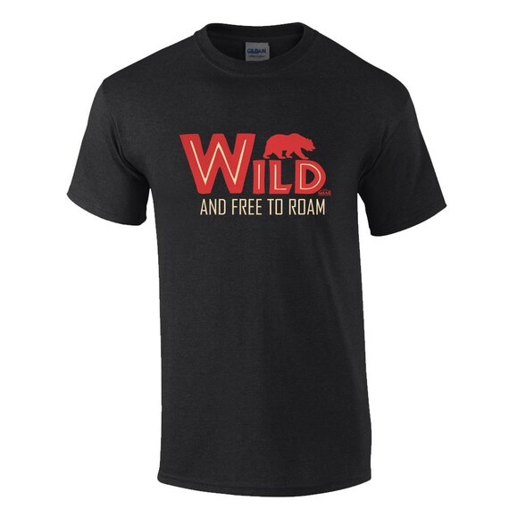 Items similar to Wild and Free to Roam Unisex Tshirt by NOA Clothing Items similar to Wild and Free to Roam Unisex Tshirt by NOA Clothing