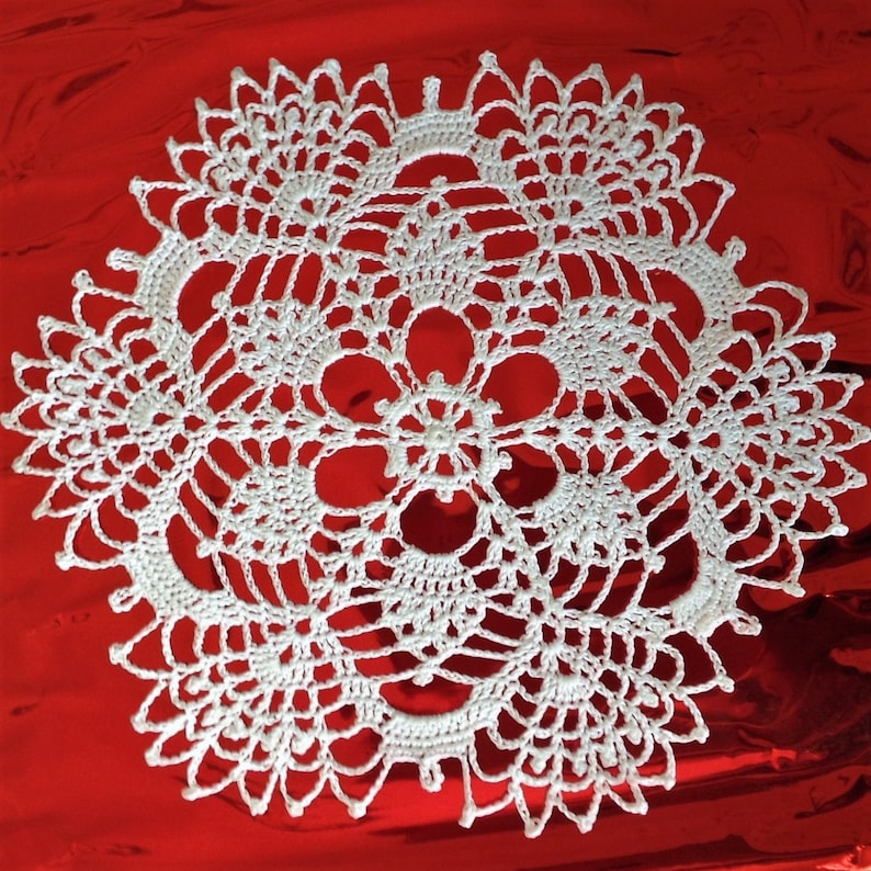 Doily Bellissima1 Table decoration Home decor,Lace doily White Doily crochet Handmade For housewares Crochet doily White doily cotton