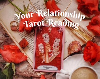 RELATIONSHIP tarot reading (current or ex lover) by Kerry Ward Tarotbella, tarot deck creator and columnist