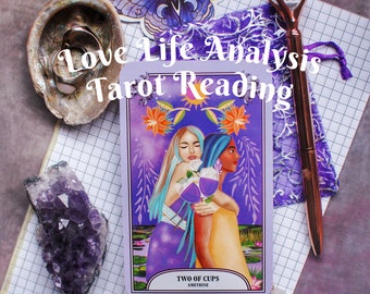 LOVE LIFE ANALYSIS full tarot reading, by Kerry Ward Tarotbella, tarot deck creator and columnist