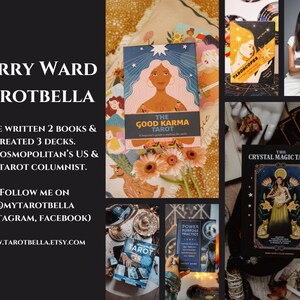 HAPPY BIRTHDAY tarot reading by Kerry Ward Tarotbella, tarot deck creator and columnist image 6