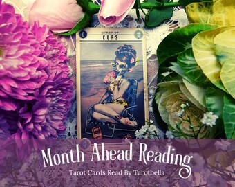 MONTH AHEAD MAGIC tarot reading by Tarotbella- with Good Karma tarot deck creator, online tarot reading via email/pdf