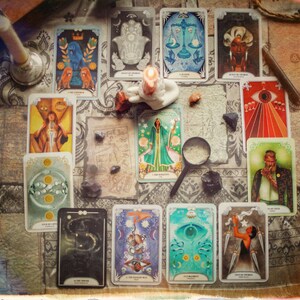 TAROT HOROSCOPE powerful tarot reading as seen in 2024 TAROT movie by Kerry Ward Tarotbella, tarot deck creator and columnist image 6