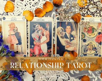 RELATIONSHIP tarot reading (current or ex lover) by Tarotbella- Good Karma tarot deck creator, online tarot reading via email/pdf