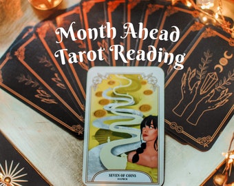 MONTH AHEAD tarot reading by Kerry Ward Tarotbella, tarot deck creator and columnist