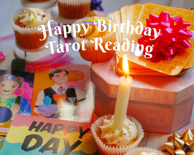 HAPPY BIRTHDAY tarot reading by Kerry Ward Tarotbella, tarot deck creator and columnist image 1