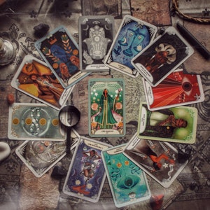 TAROT HOROSCOPE powerful tarot reading as seen in 2024 TAROT movie by Kerry Ward Tarotbella, tarot deck creator and columnist image 5