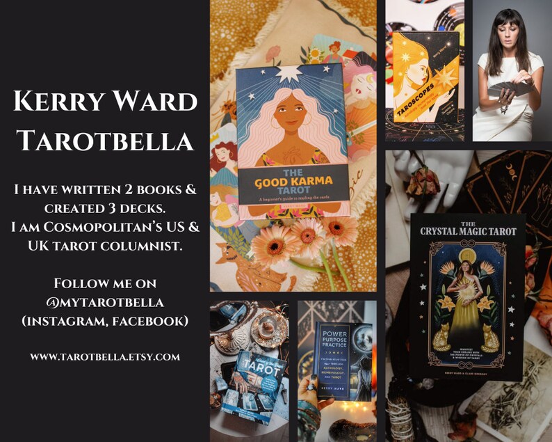 PSYCHIC POWERS full tarot reading, by Kerry Ward Tarotbella, tarot deck creator and columnist image 2