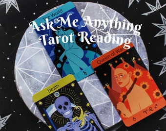 ASK ME ANYTHING tarot reading by Kerry Ward Tarotbella, tarot deck creator and columnist