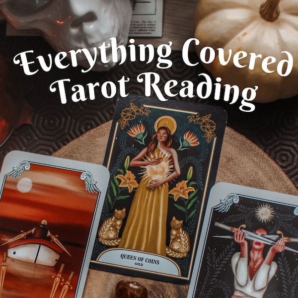 EVERYTHING COVERED full tarot reading by Kerry Ward Tarotbella, tarot deck creator and columnist