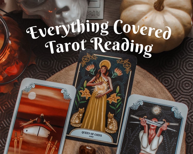 EVERYTHING COVERED full tarot reading by Kerry Ward Tarotbella, tarot deck creator and columnist image 1