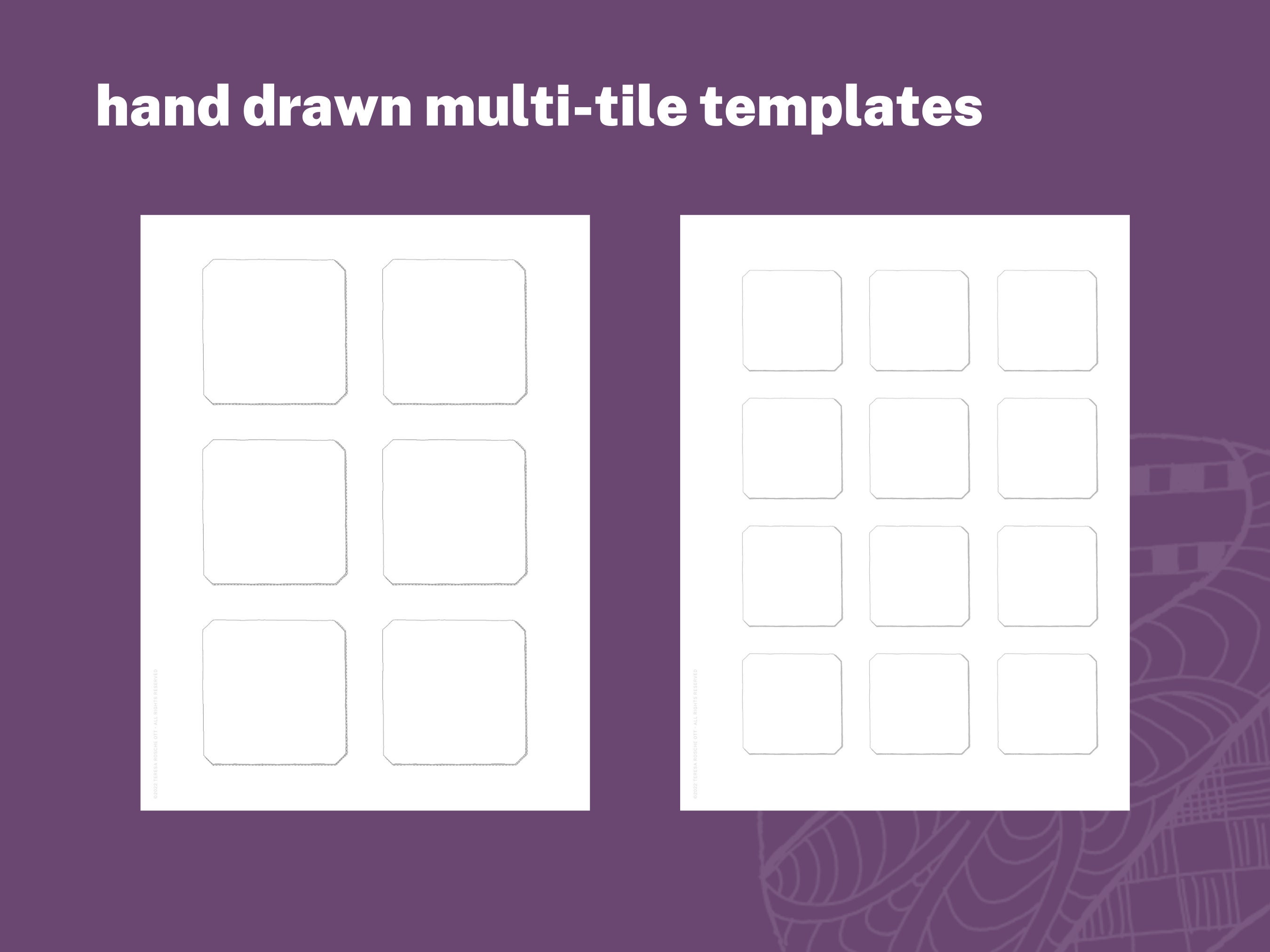 Practice Workbook for Pattern Drawing PNG Templates AND Pdfs for ...