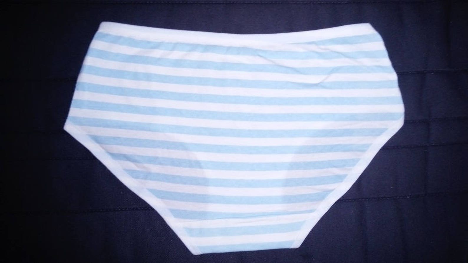 Cosplay Panties Blue and White Striped Underwear Bikini | Etsy