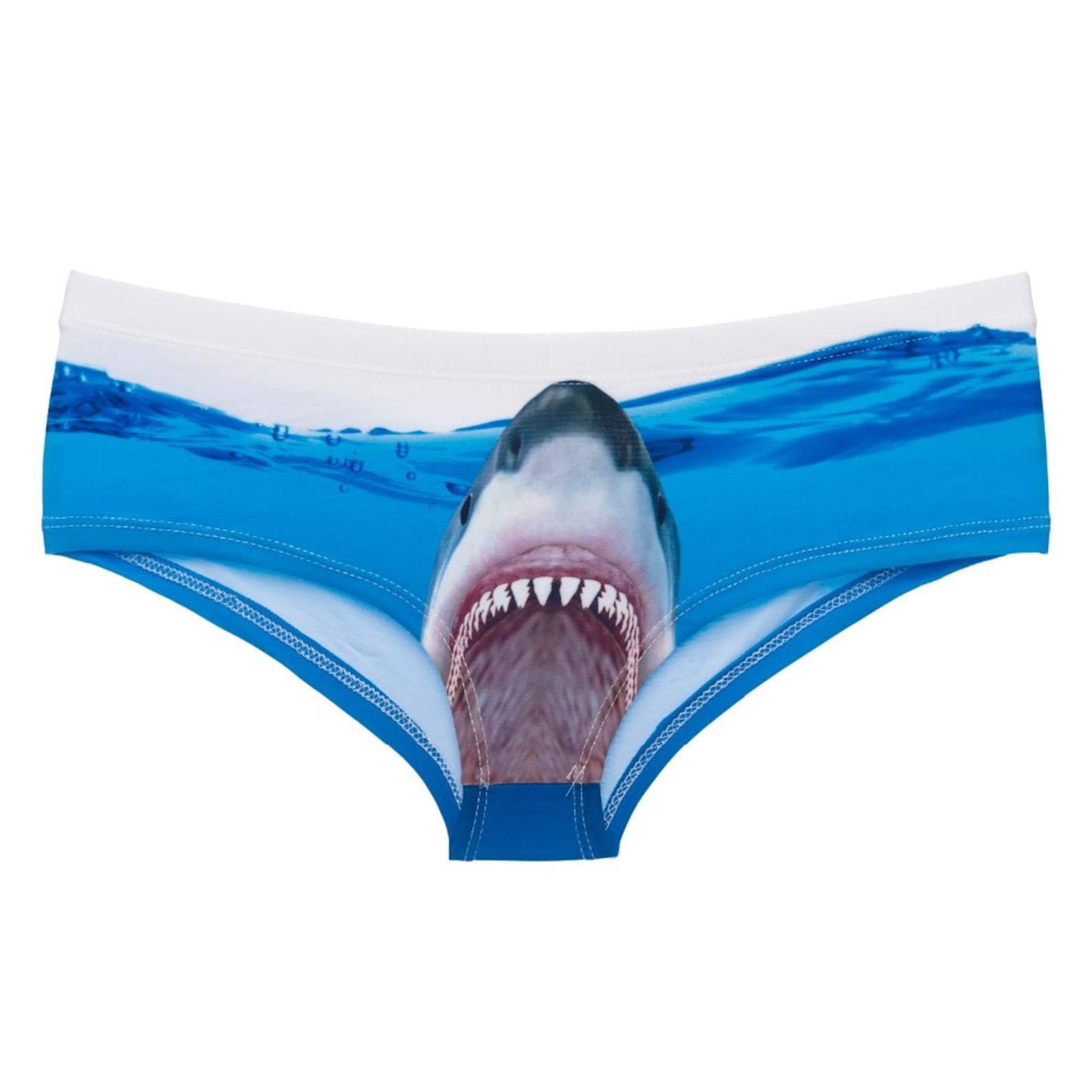 Period Panties Novelty Shark Underwear Hipster Style Etsy