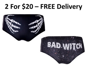 Halloween Hipster Panties - Special Offer and FREE Delivery