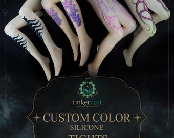 Custom color- silicone tights design