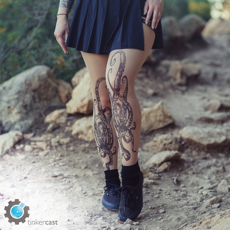 Collants tatouage tentacule image 7