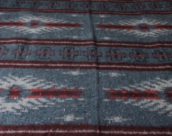 Reversible Alpaca Blend Blanket: Recycled, Thick, 86" x 68"