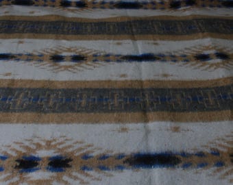 Reversible Alpaca Blend Blanket: Recycled, Thick, 86" X 68"