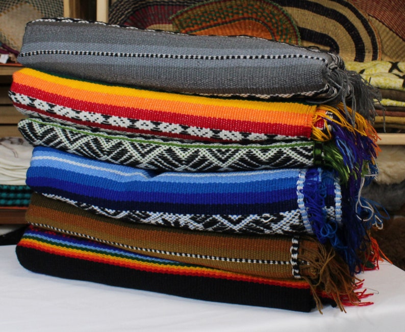 Incan Ethnic Peruvian Sweater One Size Peru Women/'s Alpaca Multicolor Hoodie