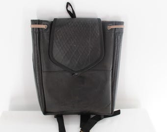 Nepal Recycled Tire Rubber Backpack