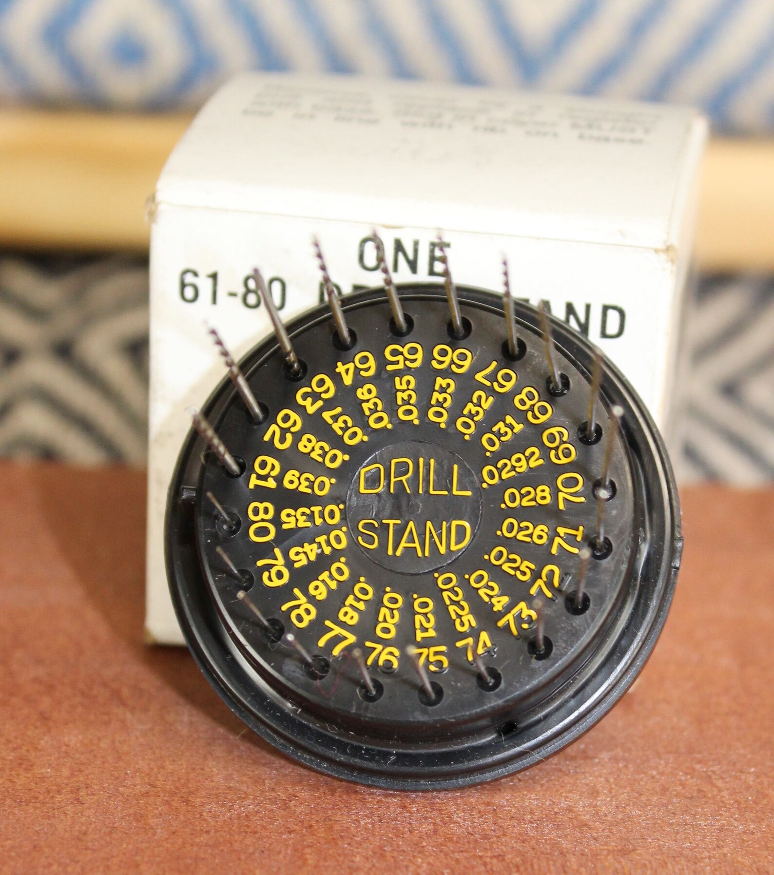 Vintage Micro Carbon Steel Drill Bit Set Sizes 6180 With Etsy