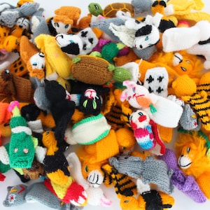 Peru Finger Puppets Pack of 10 Assorted All Different