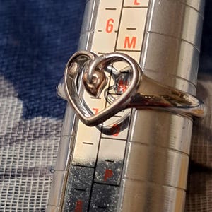 Clogau Sterling Silver and 9ct Welsh Gold Heart Ring