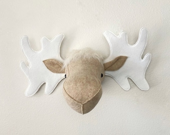 Moose head, moose head decor, moose head decor, moose decorations, moose wall decor, moose nursery, moose decoration, moose wall, moose